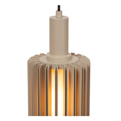 Lucide LAMBRES - Pendant light - 5xE27 - Taupe